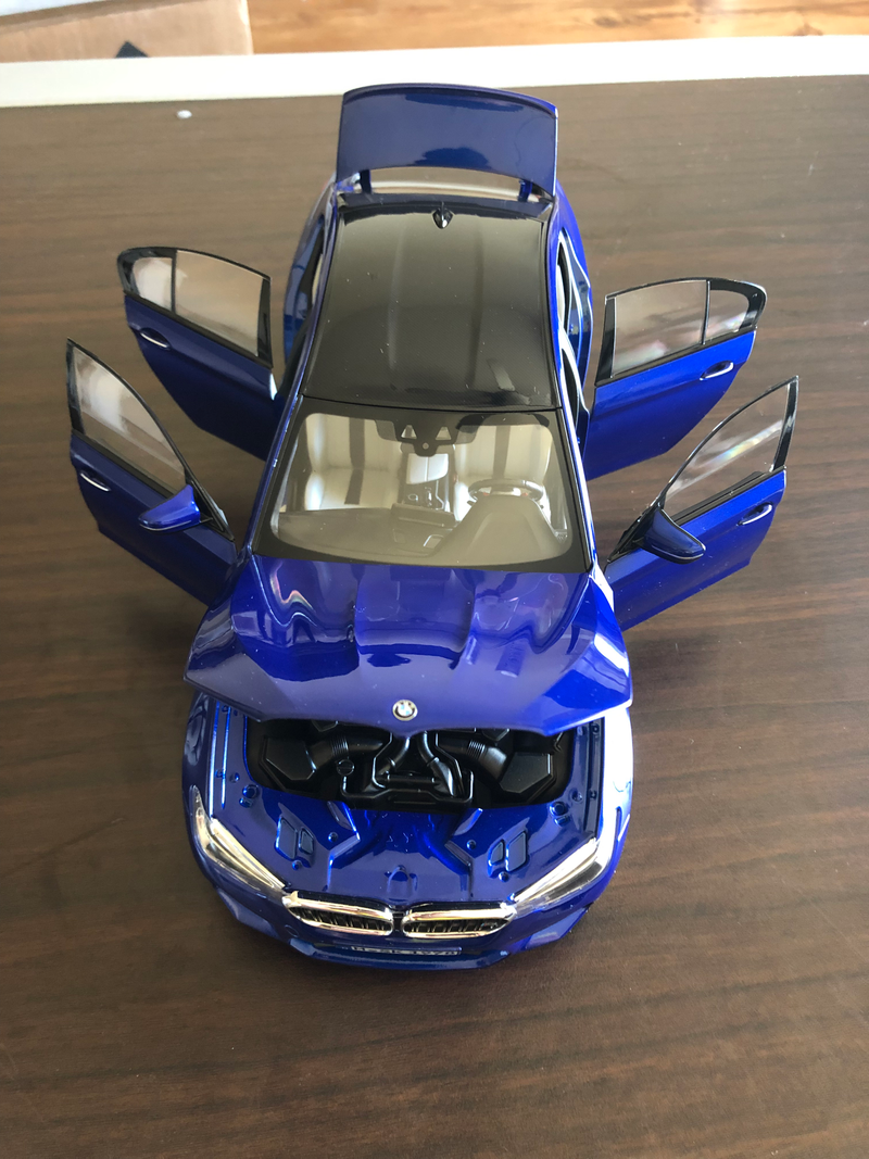 Illustration for article titled Meet my new 1/18 Norev 2018 BMW M5 (F90)
